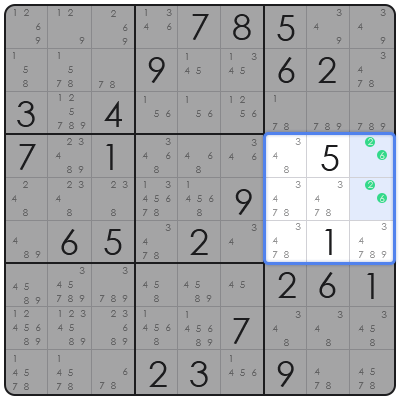 tricks for sudoku